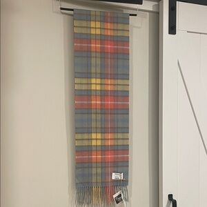 Edinburgh Cashmere Plaid Scarf Buchanan Ancient